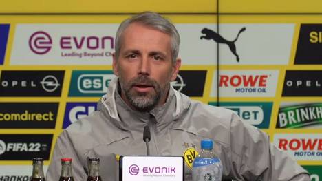 Aufgrund der Coronamaßnahmen dürfen beim BL-Klassiker zwischen Dortmund und Bayern nur 15.000 Fans ins Stadion. BVB-Coach Marco Rose zeigt sich enttäuscht, freut sich aber trotzdem auf die Partie.
