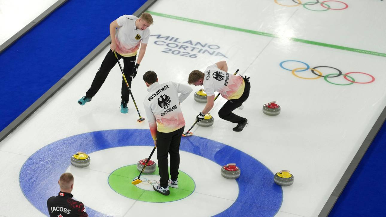 Knappe Niederlage für deutsche Curler