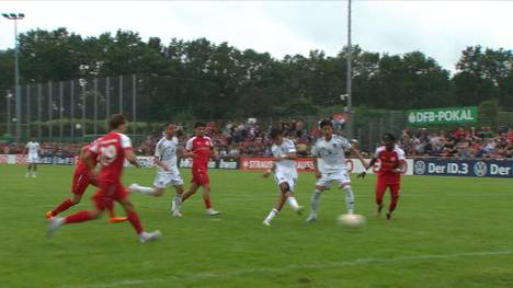 Der 1. FC Nürnberg feiert in der ersten Pokalrunde ein Schützenfest. Gegen den FC Oberneuland macht es der Club am Ende fast zweitellig.