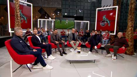 Die SPORT1-Experten Mario Basler und Stefan Effenberg diskutieren über eine Kölner Chance durch Luca Waldschmidt beim Spiel in Leverkusen. Basler lässt sich zu einem frechen Spruch in Richtung Effenberg hinreißen.