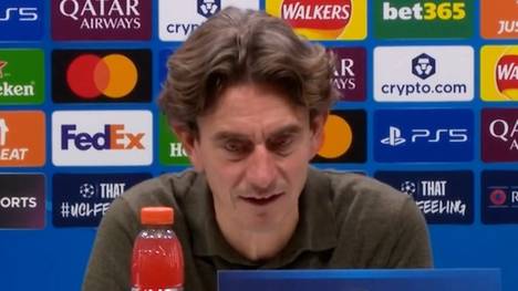 Nach dem Sieg gegen Kopenhagen feiert Tottenhams Trainer Thomas Frank das unglaubliche Solo-Tor von Micky van de Ven.