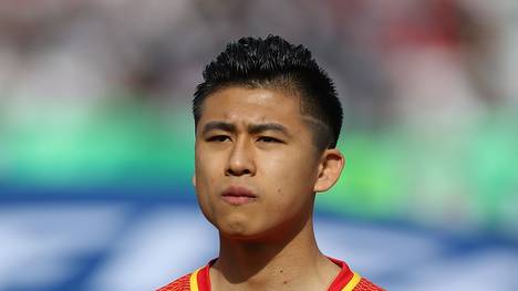 Yuning Zhang spielt für die chinesische Junioren-Nationalmannschaft