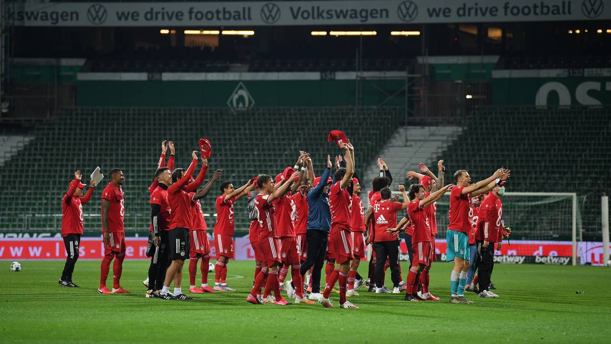 Der FC Bayern steht nach dem 1:0-Sieg in Bremen am 32. Spieltag als deutscher Meister fest. Die Zahlen unter Hansi Flick, der das Team zum 11. Spieltag übernahm, sind beeindruckend.
