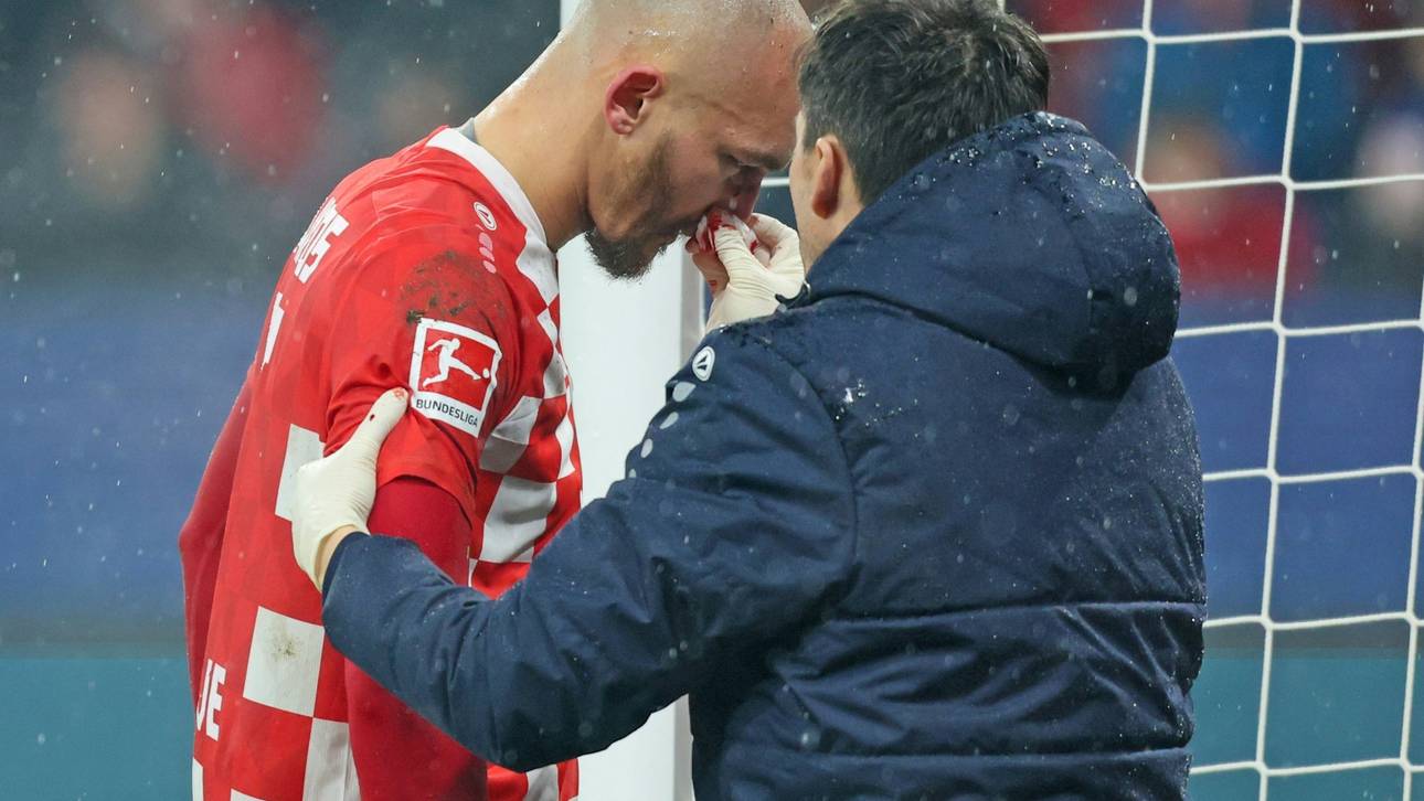 Mainz: Kein Elfer, aber Nase gebrochen