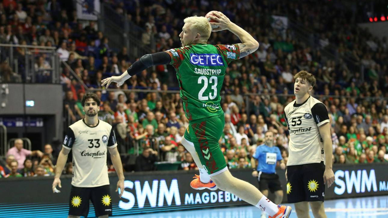 Magdeburg bleibt an Flensburg dran