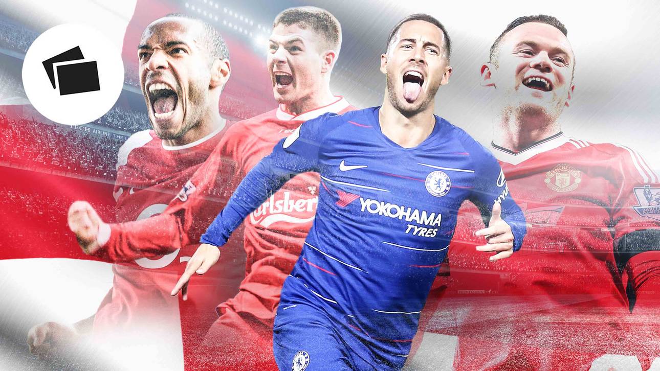 Englands Klub der 100-Tore-Stürmer