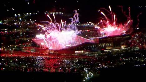 Die Philadelphia Eagles und die Kansas City Chiefs stehen im Super Bowl. in der Nacht feiern tausende Fans der beiden Teams den Super-Bowl-Einzug.