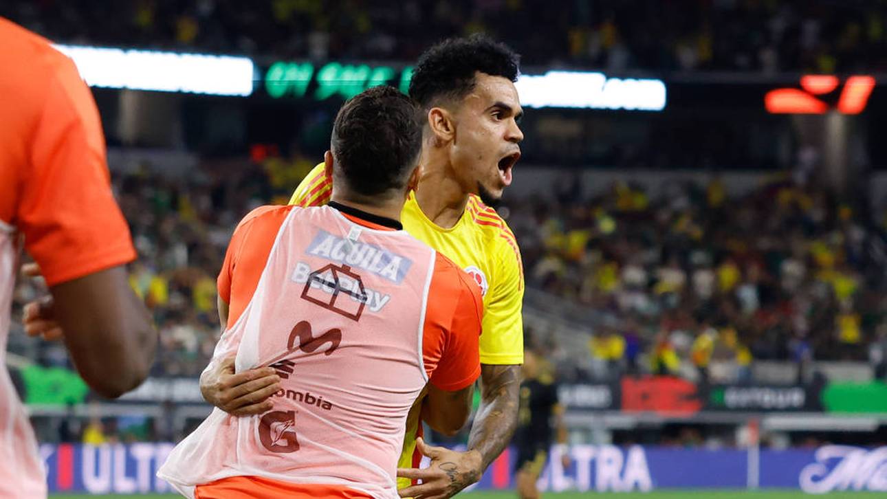 Díaz trifft bei Kolumbien-Gala