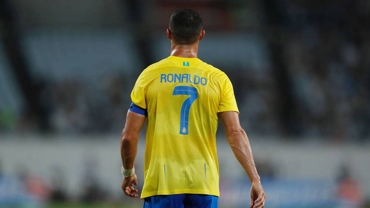 Bizarre Szene um Ronaldo