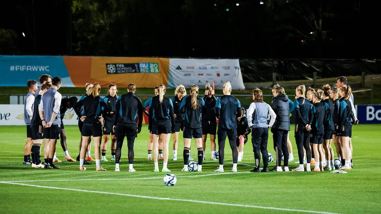 DFB-Frauen trainieren öffentlich