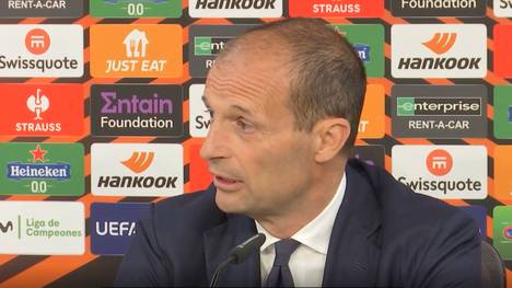 Massimiliano Allegri, Trainer von Juventus Turin, möchte vor dem Rückspiel in der Europa League gegen den FC Sevilla seine Mannschaft beruhigen, und würde sich über das Finale in Budapest besonders freuen.