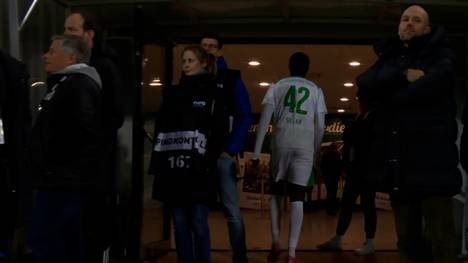 Der 1. FC Kaiserslautern zieht bei Greuther Fürth ins Achtelfinale des DFB-Pokal ein. Ein Fürth-Profi legt einen unrühmlichen Kurzauftritt hin. Kommentator: Jochen Stutzky.