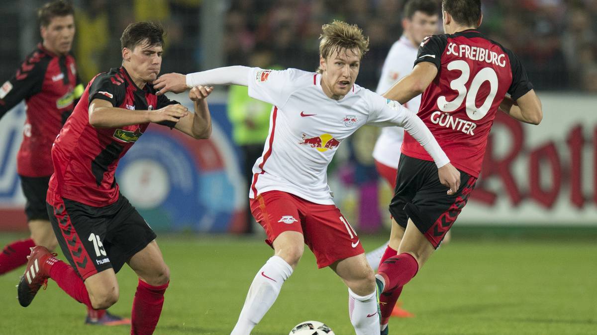 PLATZ 5 - EMIL FORSBERG: Der dritte Leipziger in der Runde. Emil Forsberg eröffnet die Top fünf nach einer erneut überzeugenden Leistung. Der Schwede ist an mehreren gefährlichen Aktionen beteiligt und bereitet zwei Treffer vor. Leistungsindex: 2,0