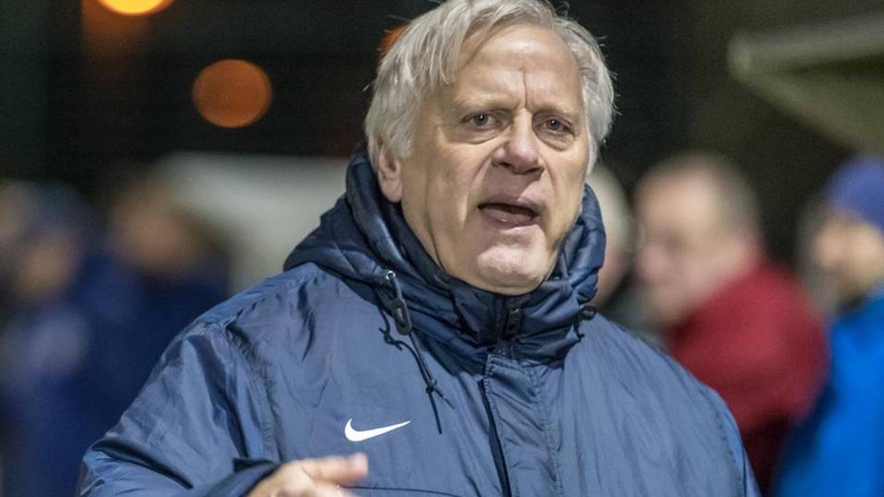 Hans-Günther Bruns als Oberhausen-Coach 2020