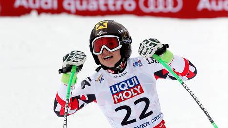 Anna Fenninger ist eine österreichische Ski-Rennfahrerin