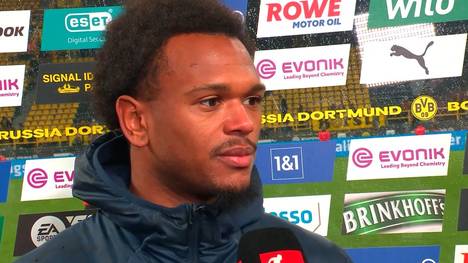 RB Leipzig gerät bei Borussia Dortmund spät ins Zittern, rettet den Sieg aber über die Ziellinie. Lois Openda spricht über die bangen letzten Minuten.