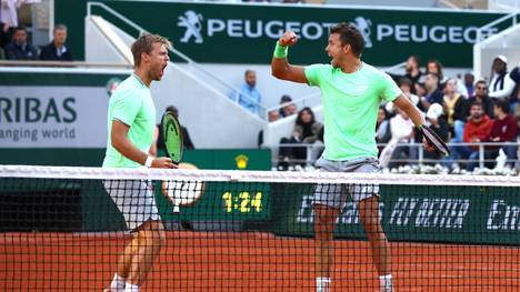 Kevin Krawietz und Andreas Mies gewannen 2019 ihren ersten Grand-Slam-Titel