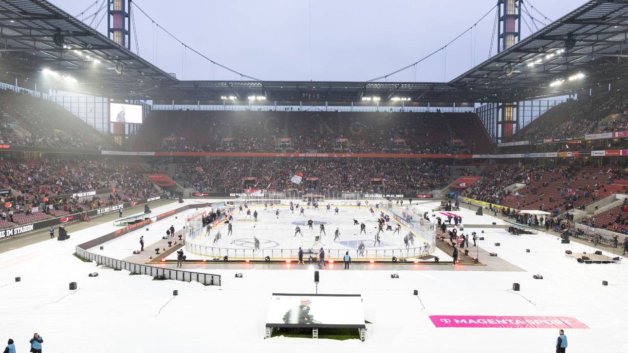 Winter Game in Fußball-Arena