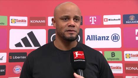 Vincent Kompany zeigt sich nach dem erarbeiteten 3:0-Sieg gegen den SV Werder Bremen sehr zufrieden.