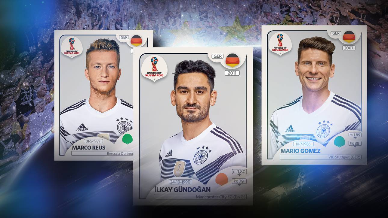DFB-Trio nun doch im Sammelalbum