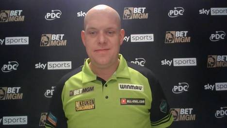 Michael van Gerwen spricht vor dem zweiten Spieltag der Premier League of Darts über die deutschen Fans und seiner Leistung im bisherigen Jahr 2024