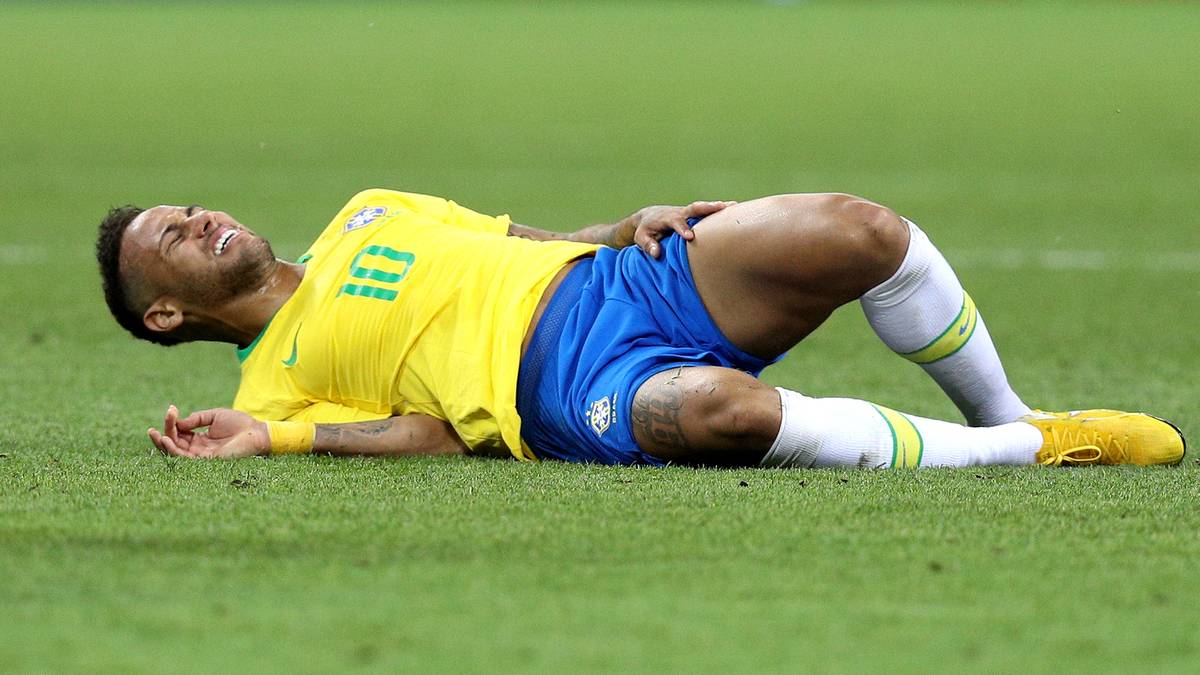 Neymar sorgte bei der WM in Russland auch durch seine Schauspieleinlagen für Aufsehen