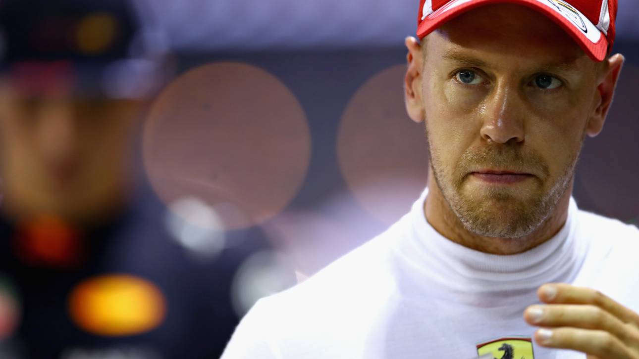 Vettel hadert mit sich und Ferrari