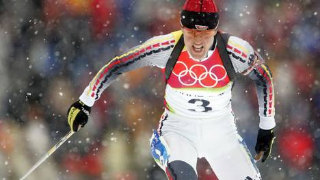 Biathlon-Legende Disl beendete 2006 ihre Karriere