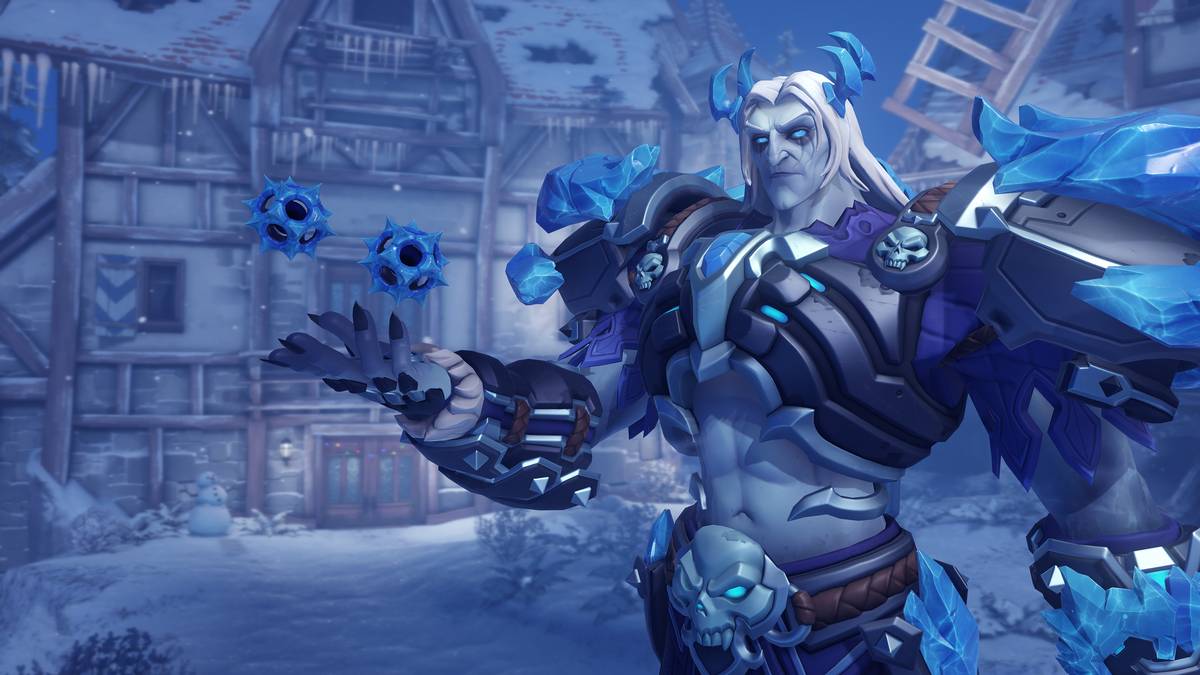 Overwatch: Winter Wonderland 2019: Sigma - Raureif