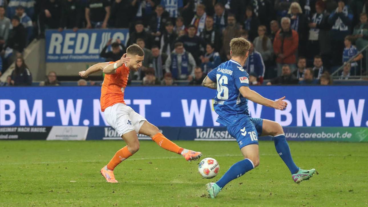 Darmstadt patzt beim Schlusslicht