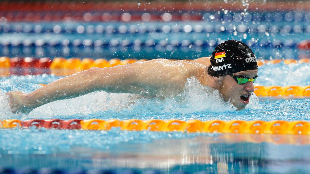 Heintz schwimmt an Medaille vorbei