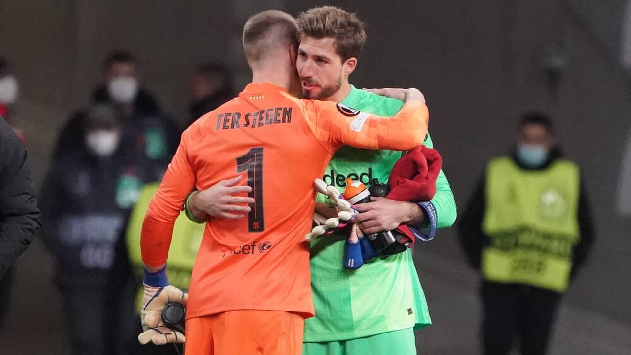 Kevin Trapp hat Marc-André ter Stegen eine schnelle Genesung gewünscht