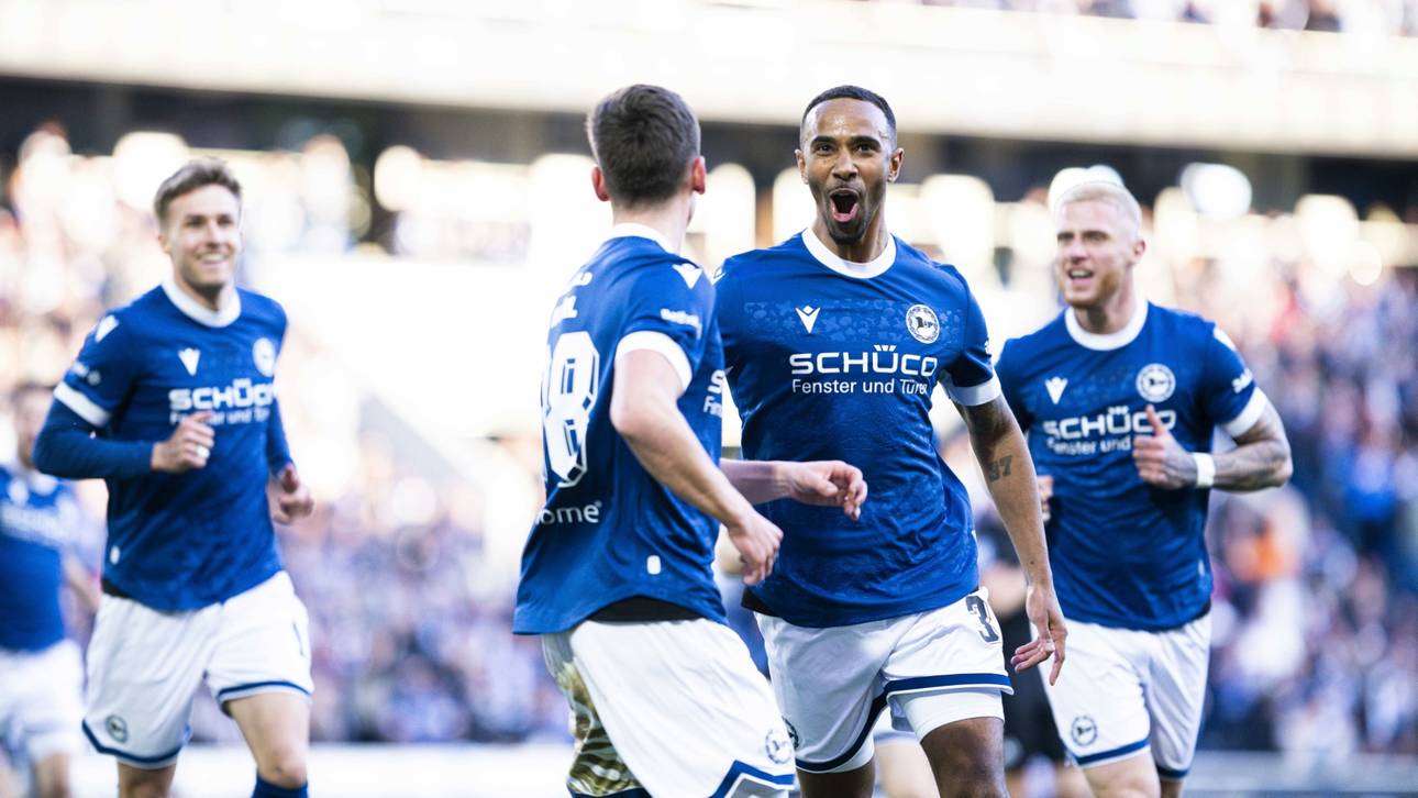 Bielefeld springt auf Platz zwei