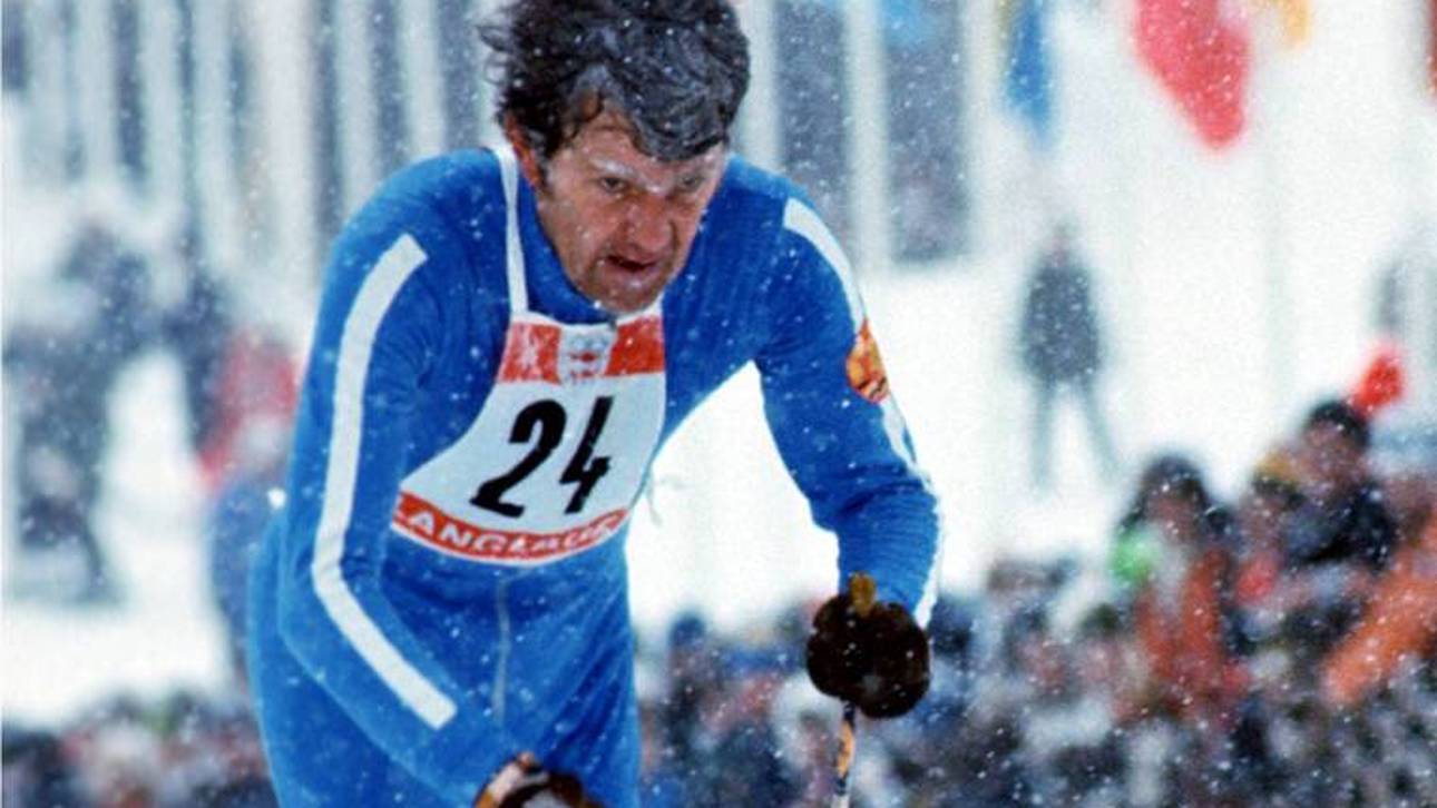 Gerhard Grimmer bei Olympia 1976 in Innsbruck