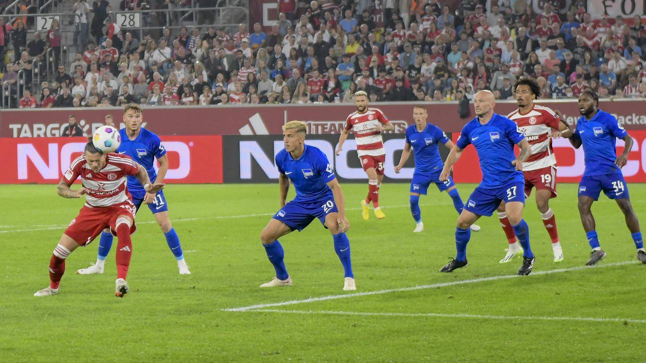 Starker Saisonauftakt: 1,01 Millionen Zuschauer in der Spitze verfolgen Samstagabendspiel Fortuna Düsseldorf gegen Hertha BSC live auf SPORT1