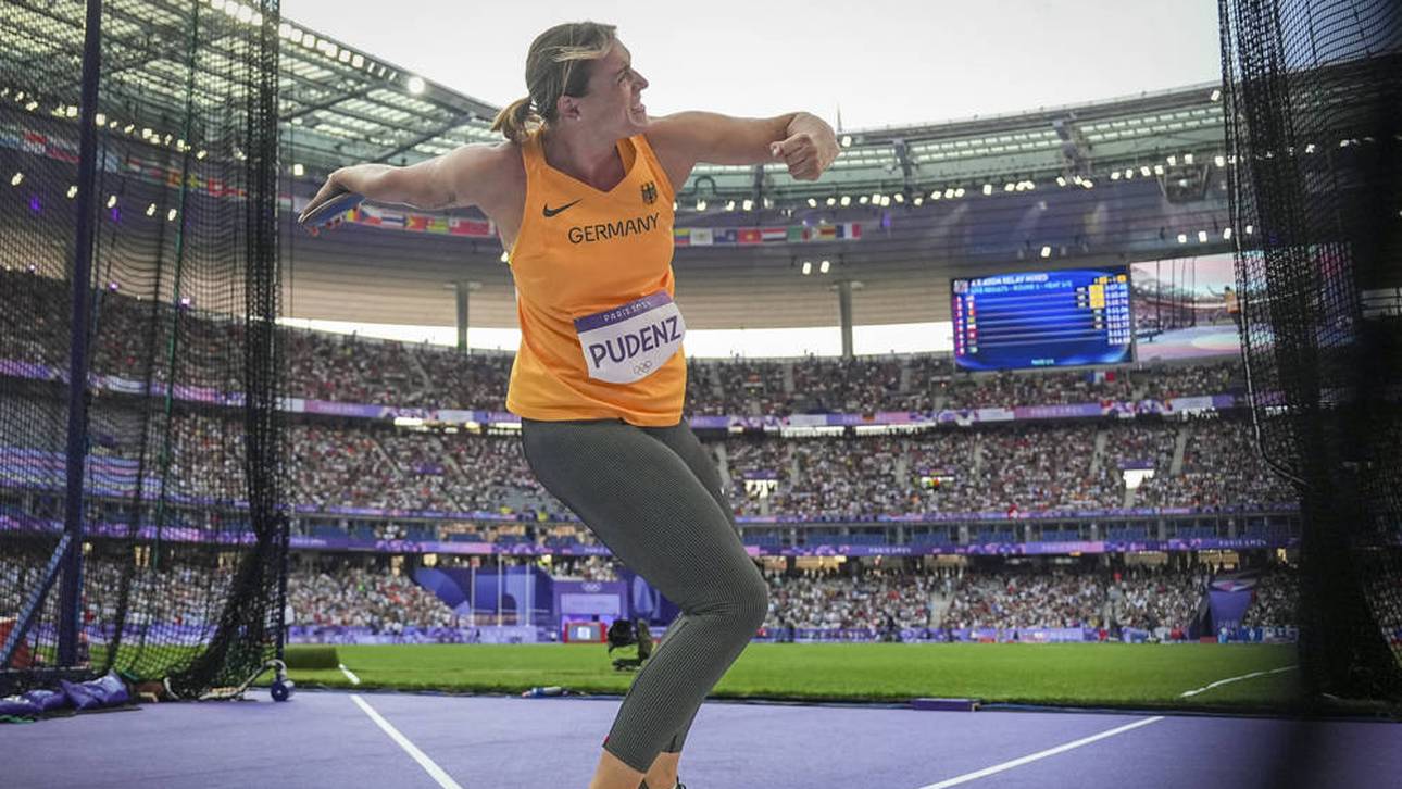 Kristin Pudenz steht im Diskus-Finale