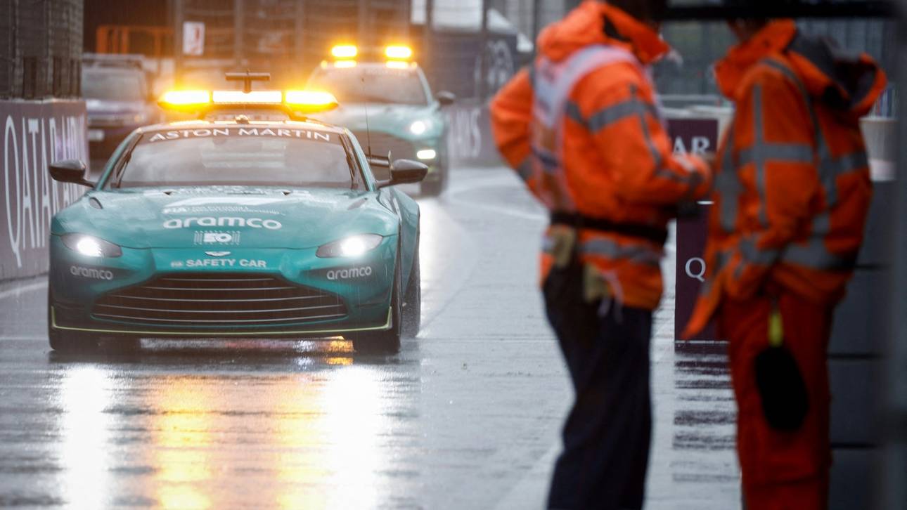 Formel-2-Rennen abgebrochen