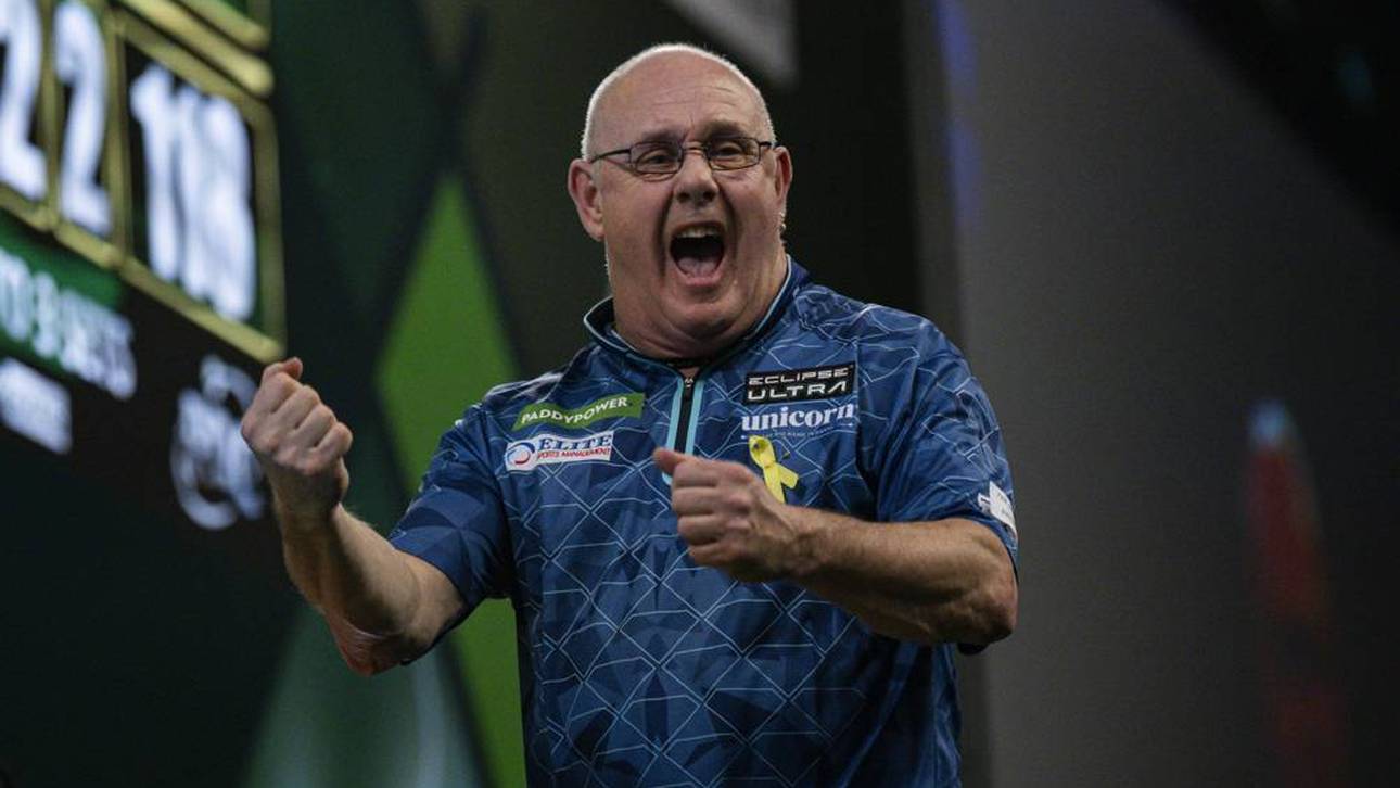Ian White trifft in der dritten Runde der Darts-WM auf Superstar Luke Littler