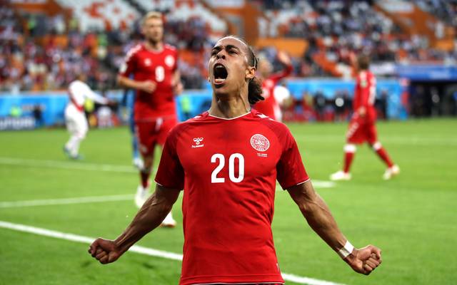 Yussuf Poulsen Darum Steht Yurary Auf Wm Trikot Bei Danemark Australien