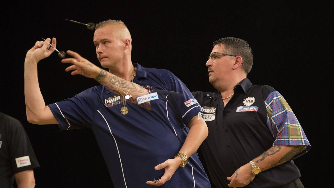 Furz-Ärger beim Darts-Grand-Slam