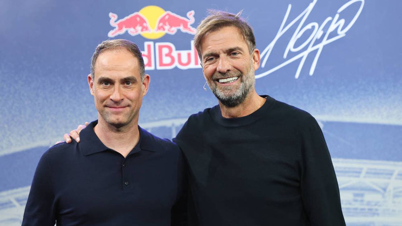 Oliver Mintzlaff (li.) brachte Jürgen Klopp zu Red Bull 
