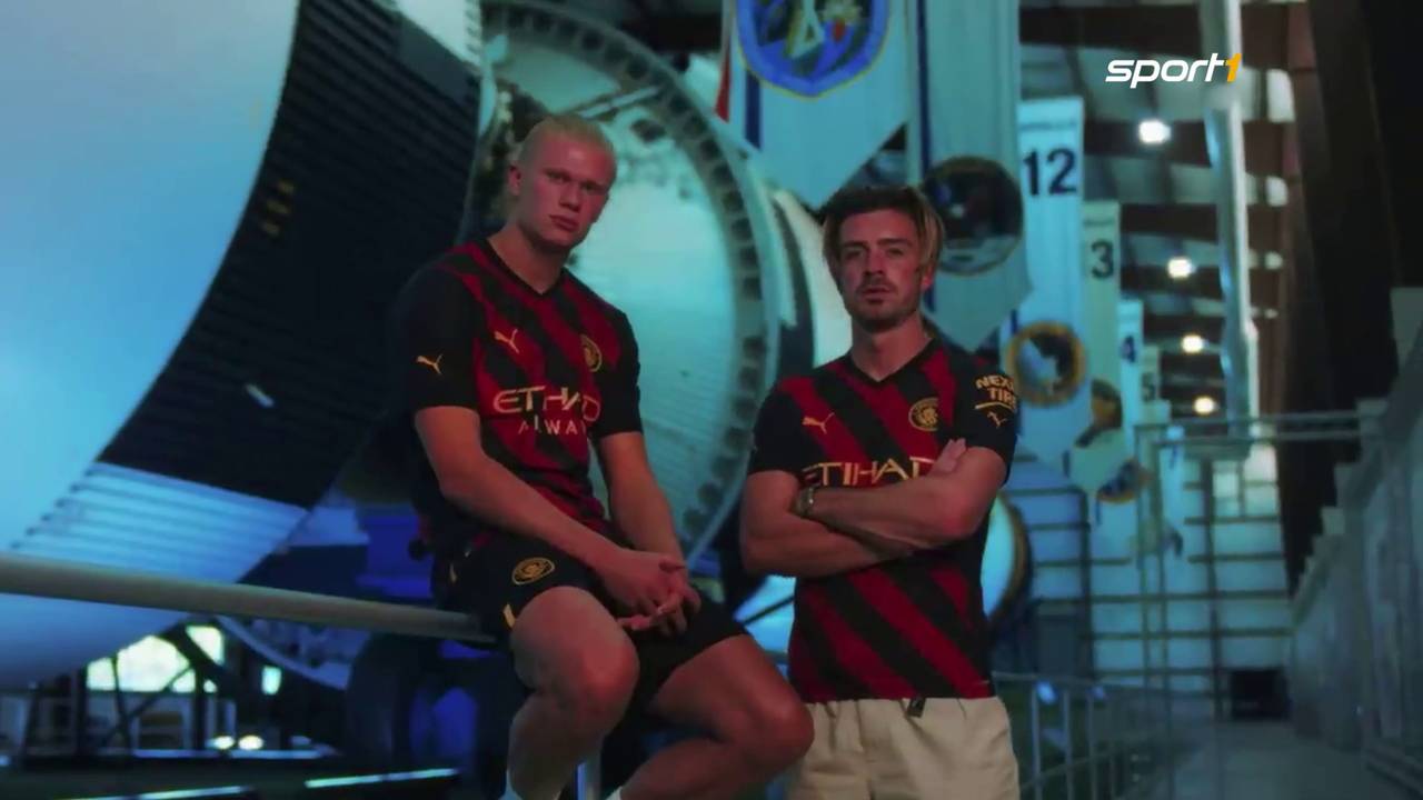Puma das neue Auswärtstrikot 22/23 von Manchester City vor