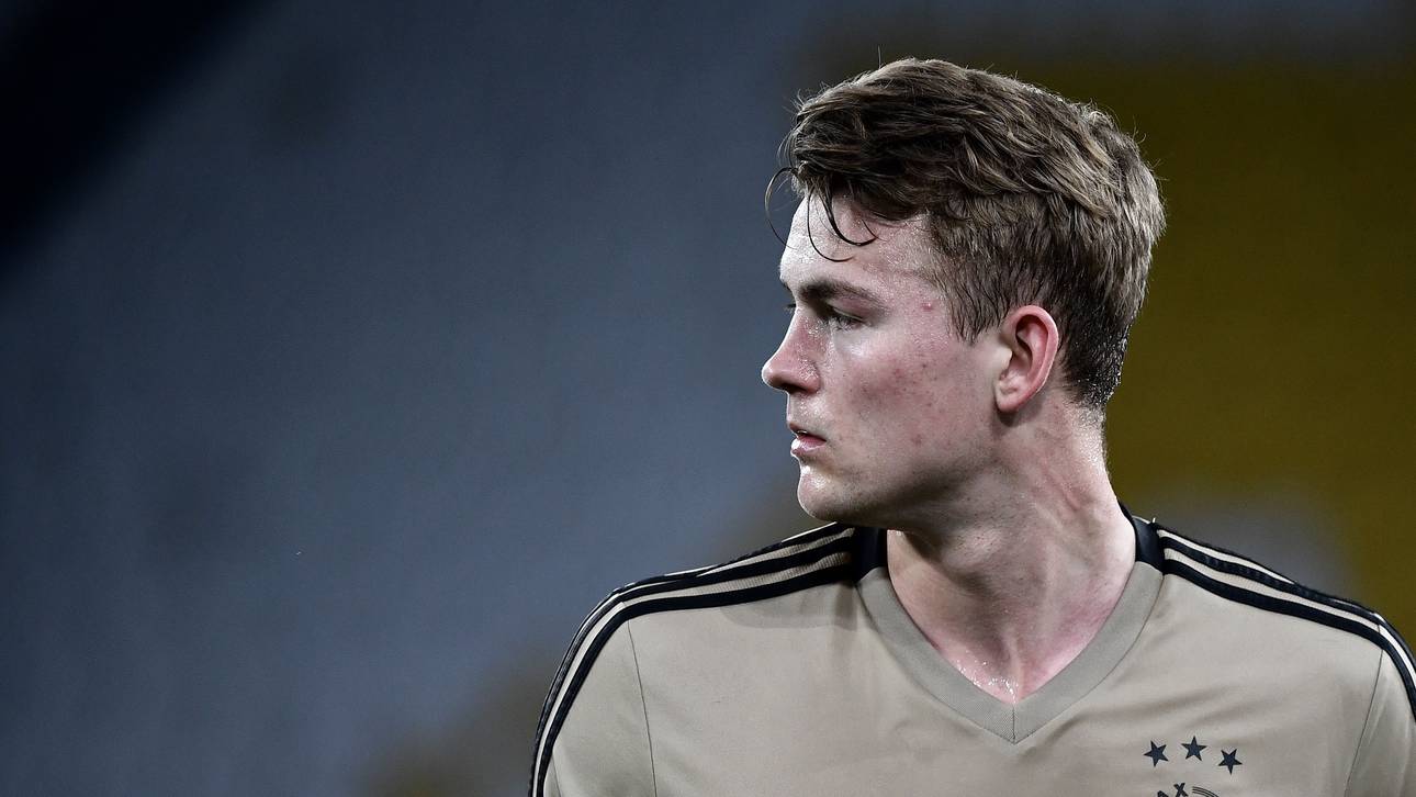 Juve: De Ligt in Turin gelandet