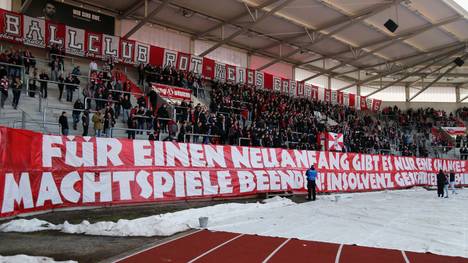 Die Fans von Rot-Weiß Erfurt haben ihre Forderungen bereits 2018 geäußert