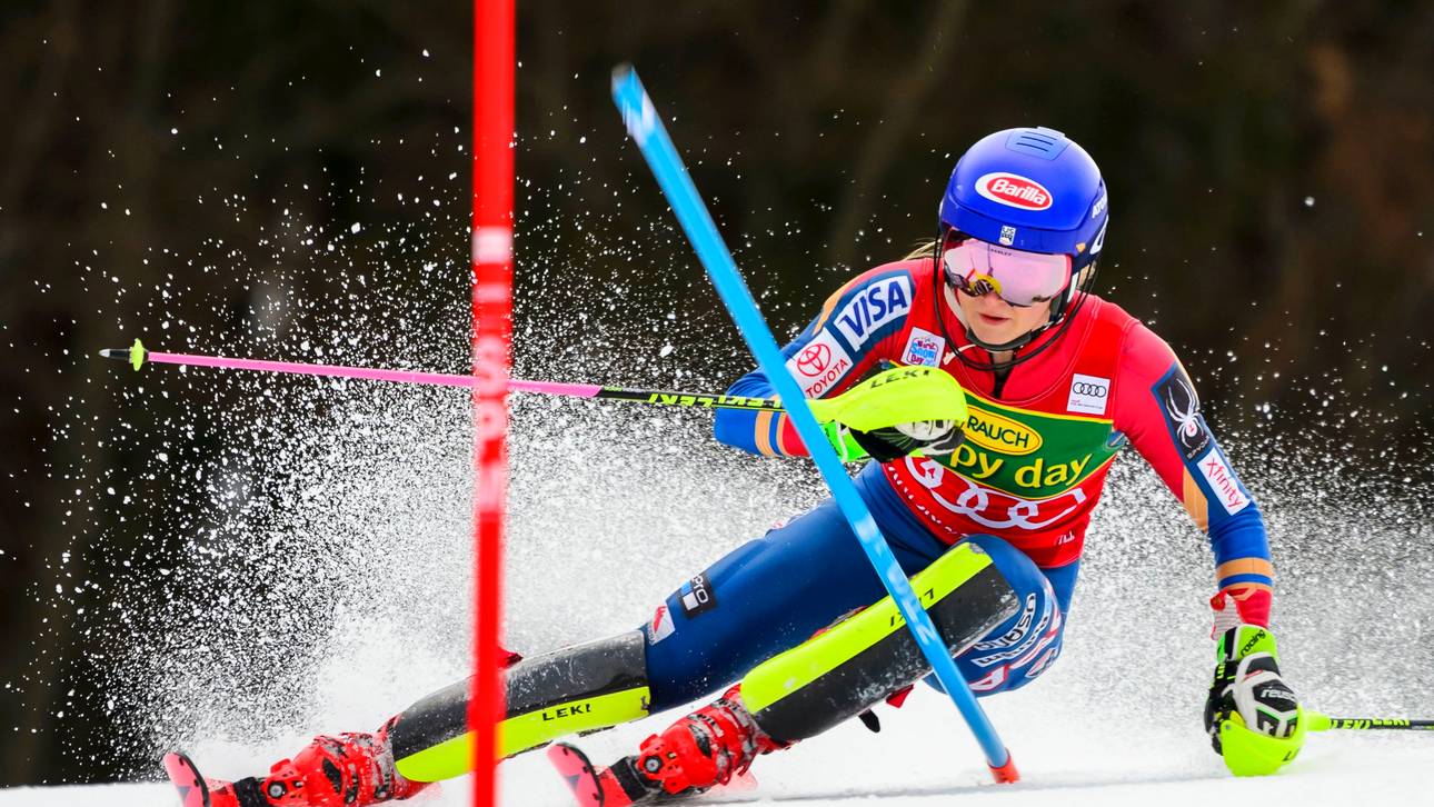 Shiffrin dominiert auch beim Slalom