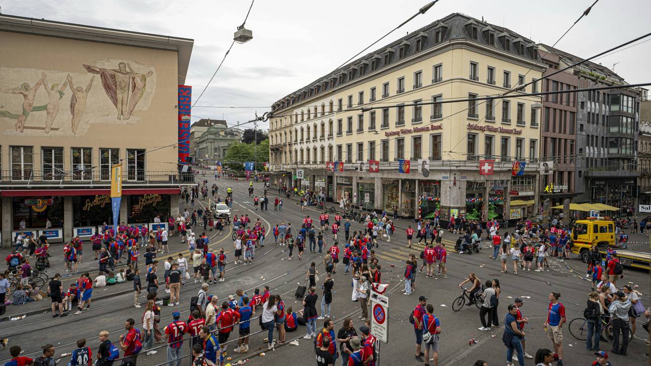 Fan verliert Bein vor Titel-Party