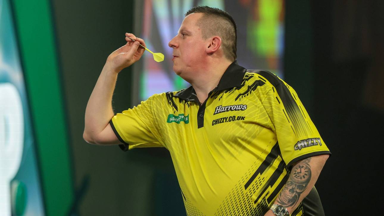 Darts-WM: Chisnall trotzt Stotterstart – Sieg gegen Menzies