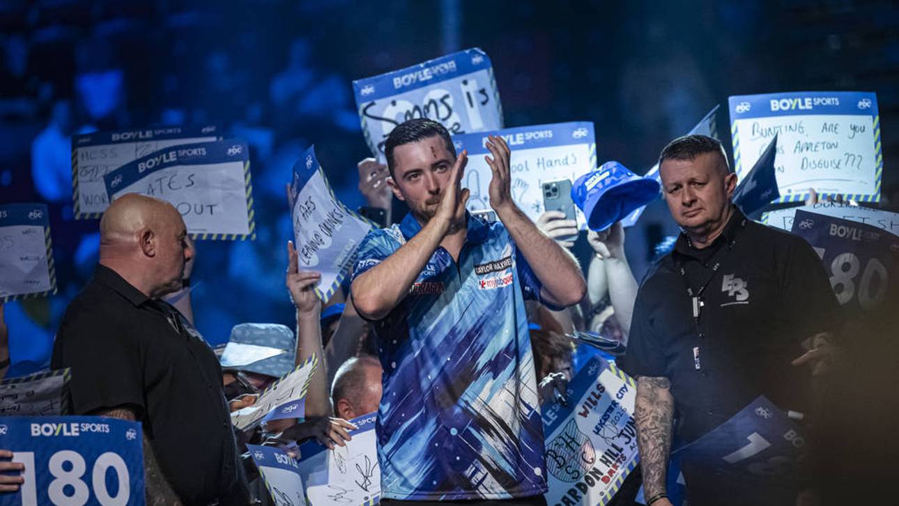 Luke Humphries will ins Halbfinale einziehen