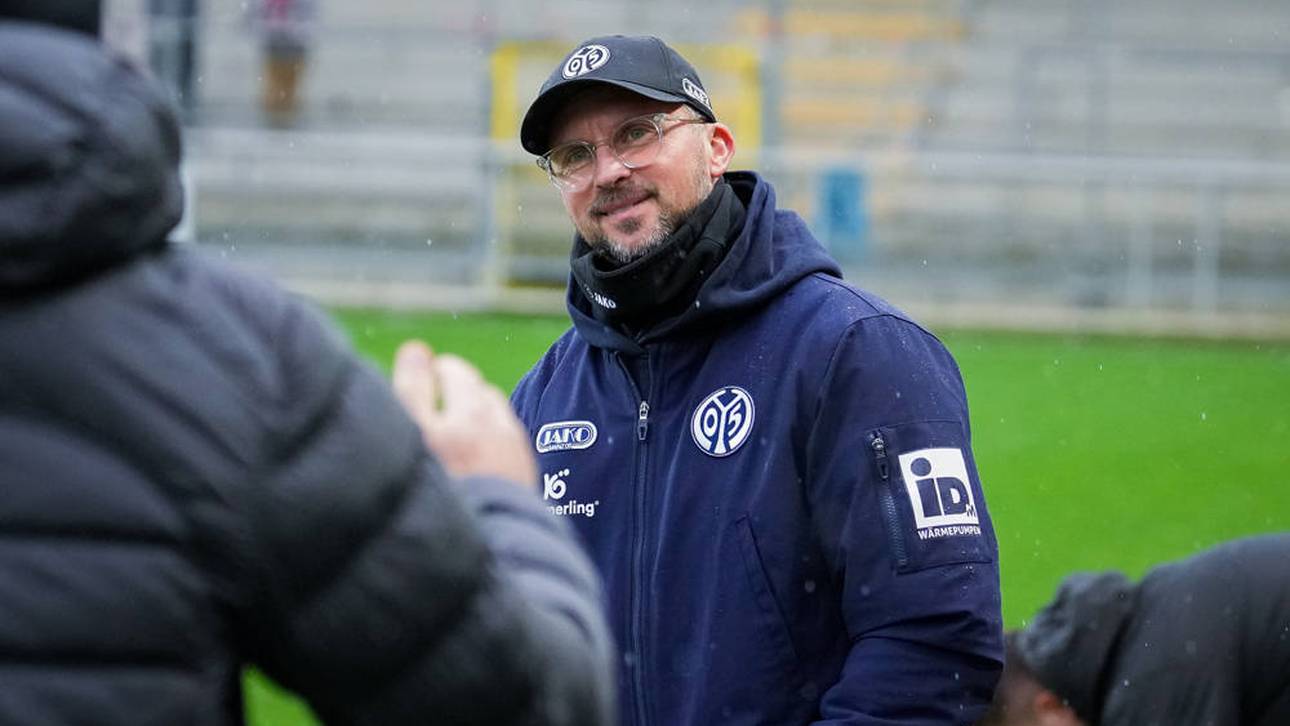 Benjamin Hoffmann als Trainer der U23 von Mainz 05