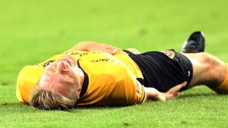 Dynamo Dresden: Marco Hartmann fällt mit Teilsehnenriss im rechten Oberschenkel aus, Dynamo-Kapitän Marco Hartmann fällt mit einer Oberschenkelverletzung aus